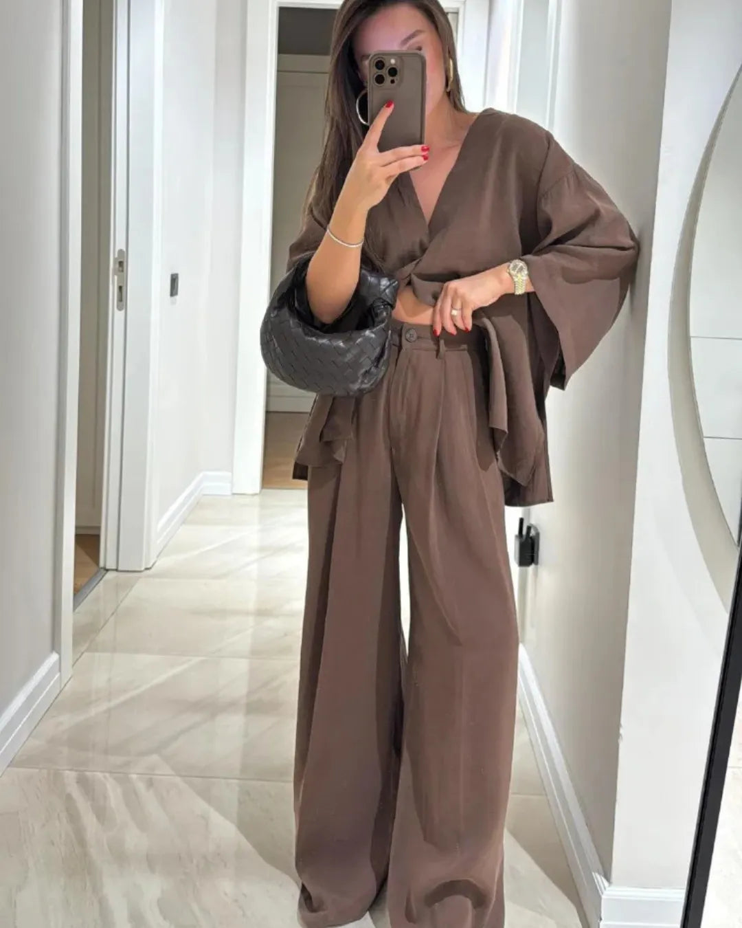 Loose Cotton-Linen Set